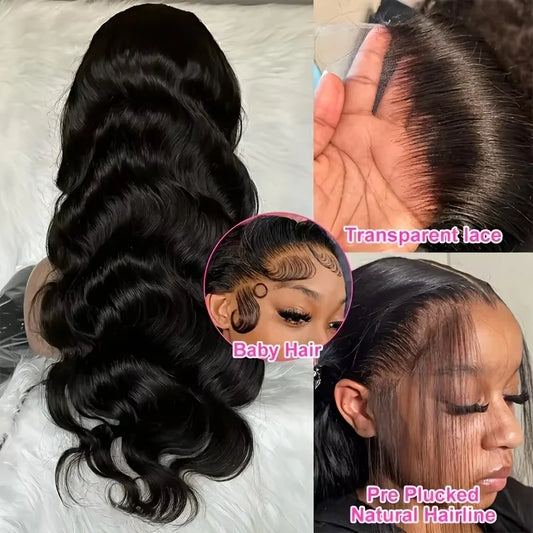 40” Glueless Body Wave 4x4 HD Lace Wig