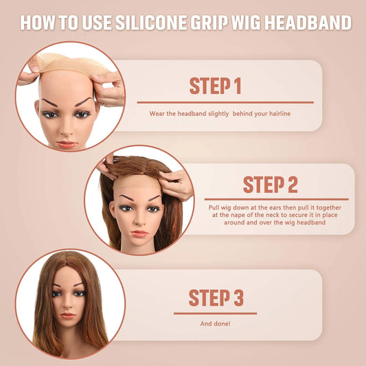Adjustable Wig Grip Band – No Slip