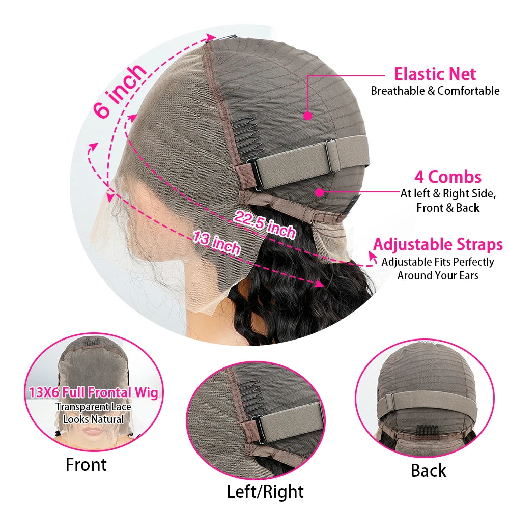 Chocolate Brown Body Wave HD Lace Wig (13x4)