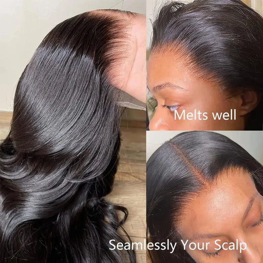 180% Malaysian HD Lace Wig – Pre-Plucked & Bleached Knots