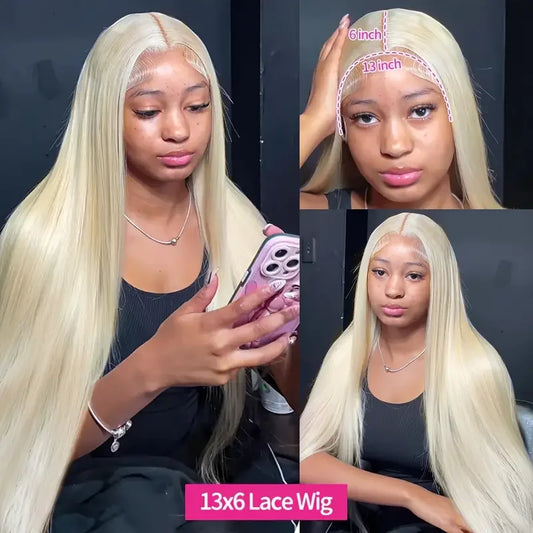 613 Blonde Straight HD Lace Wig