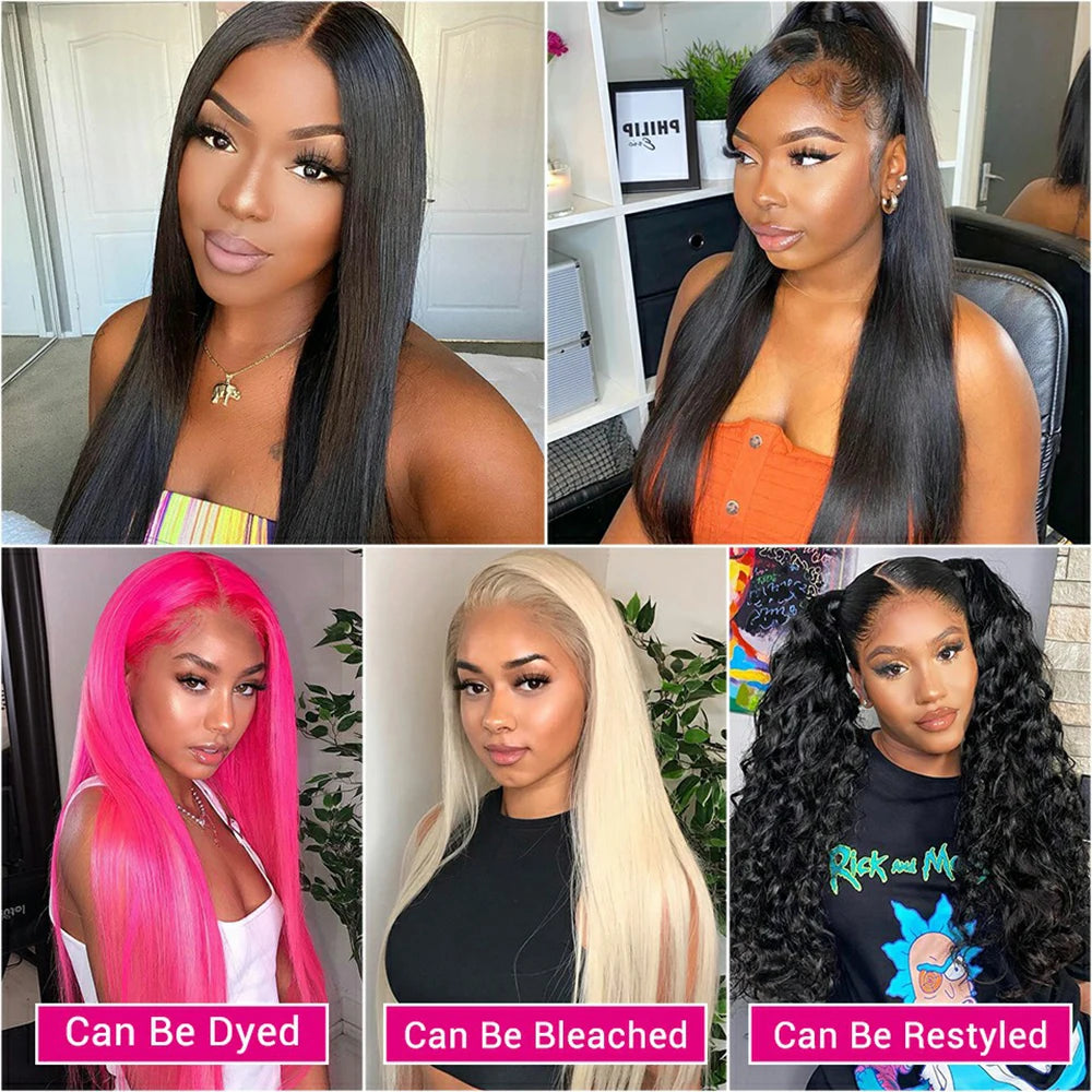 26-38” Straight HD Lace Wig 13x4