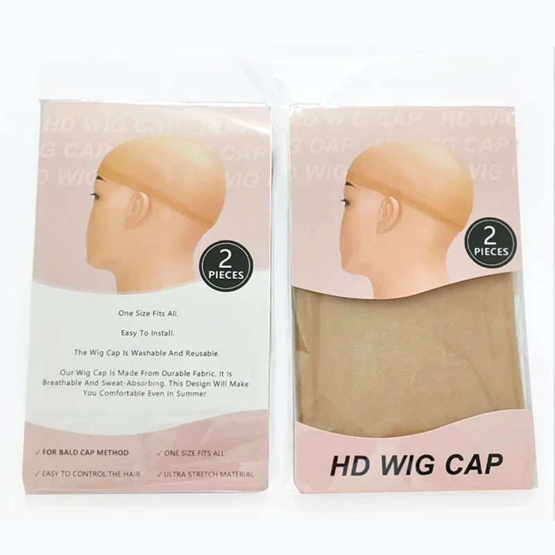 Wig Hair Net – Breathable & Secure Fit (2-Pack)