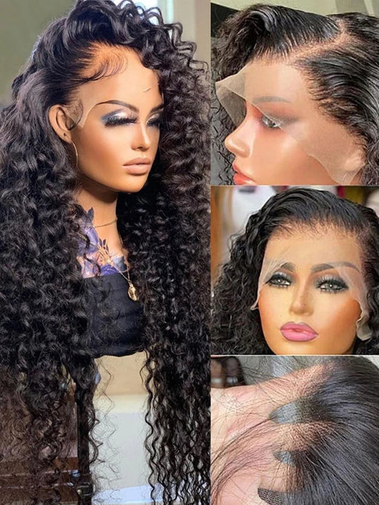Deep Wave HD Lace Wig –13x4  Full Volume 180,200 Density