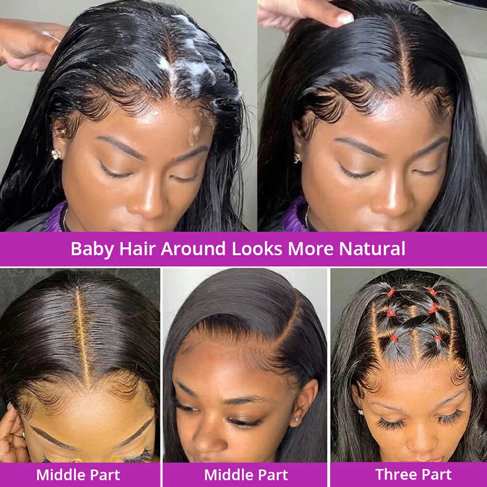 26-38” Straight HD Lace Wig 13x4